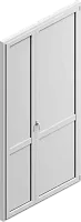 Двухстворчатая дверь