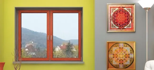 Ламинированные пластиковые окна