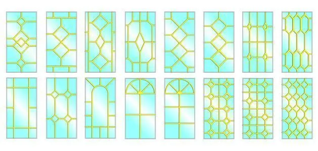 Декоративные протяжки и раскладки для украшения окон ПВХ